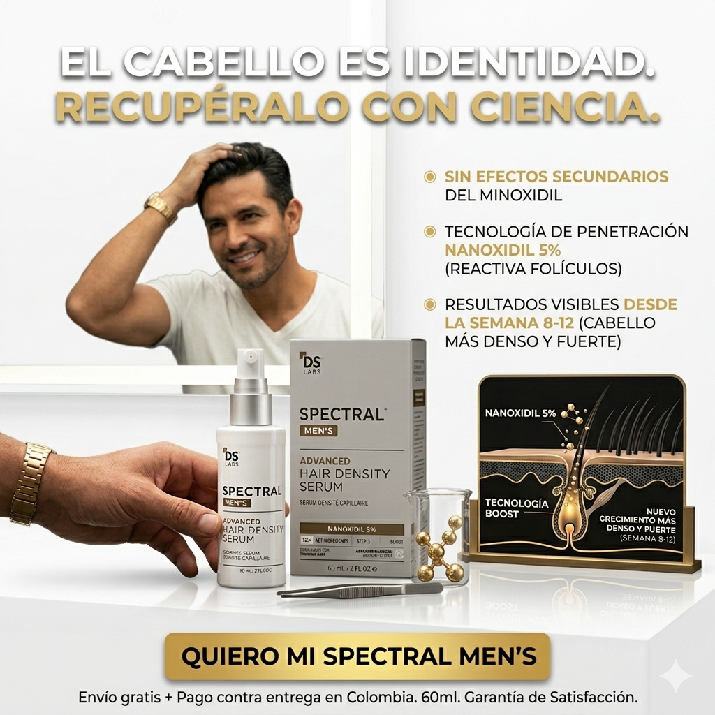 Nanoxidil™ al 5% | El secreto que usan los hombres con barba perfecta