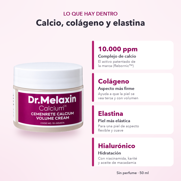 Calcio, colágeno y elastina
