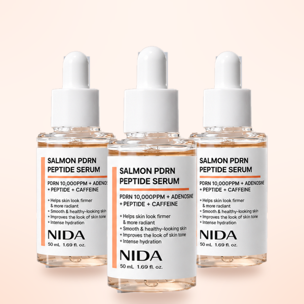 3 frascos de Salmon PDRN Peptide Serum